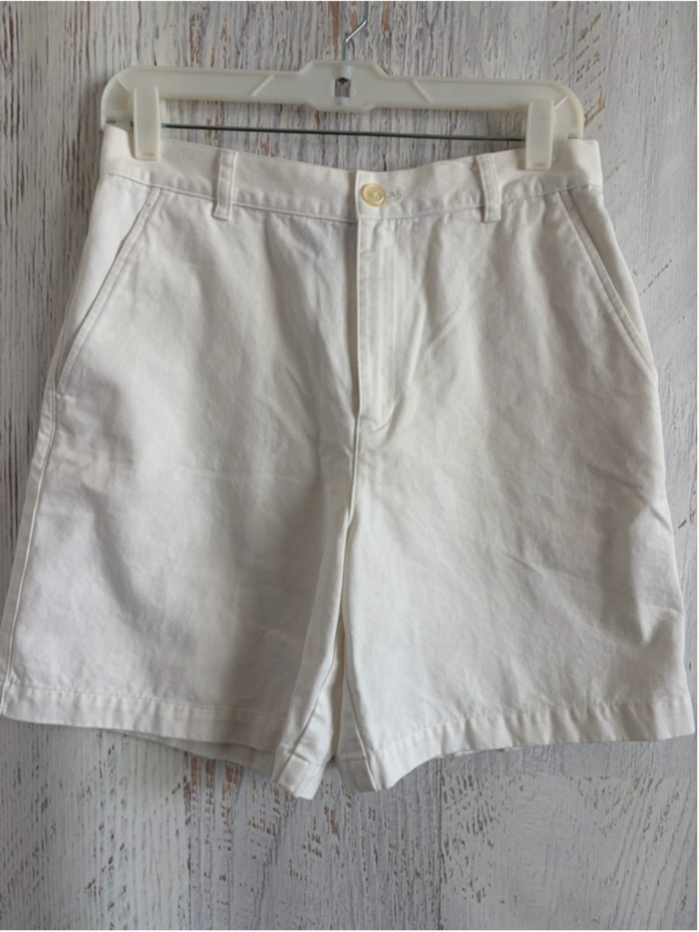 Women's Lauren Ralph Lauren Petite Bermuda Shorts 6P White